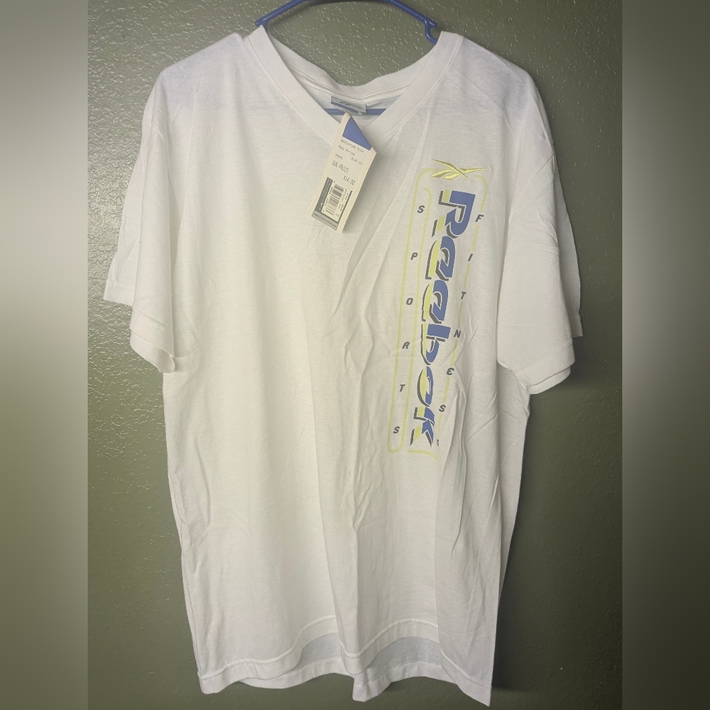 NWT Reebok White Men's Shirt